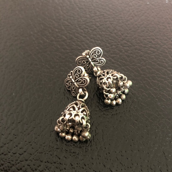 100% SILVER EARRINGS: MADE IN EGYPT - Picture 3 of 5